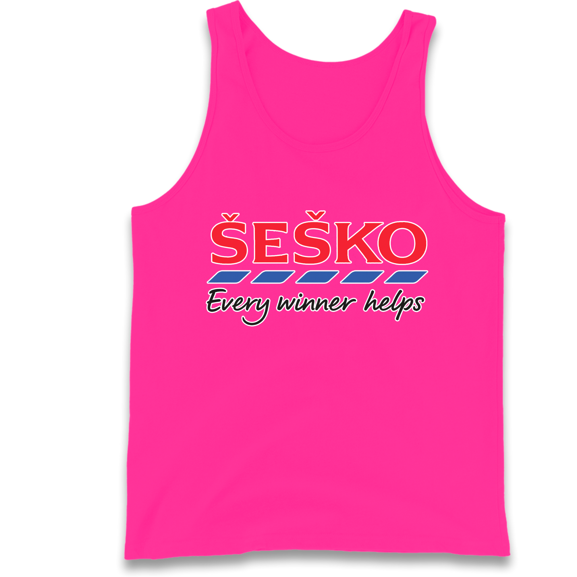 Benjamin Sesko Every Winner Helps Tank-Top