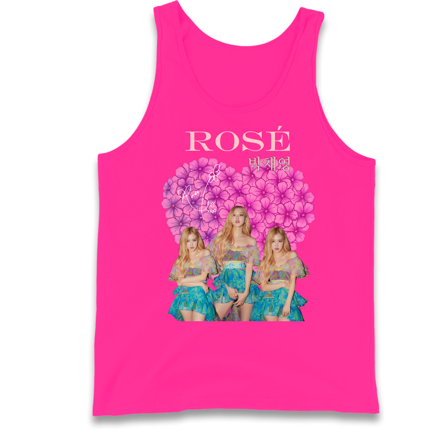 Rose K Pop Tank Top