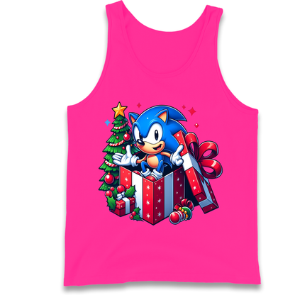 Sonic The Hedgehog Christmas Tank Top