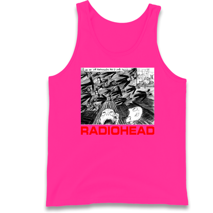 Radiohead We Are Not Screaming Tank Top