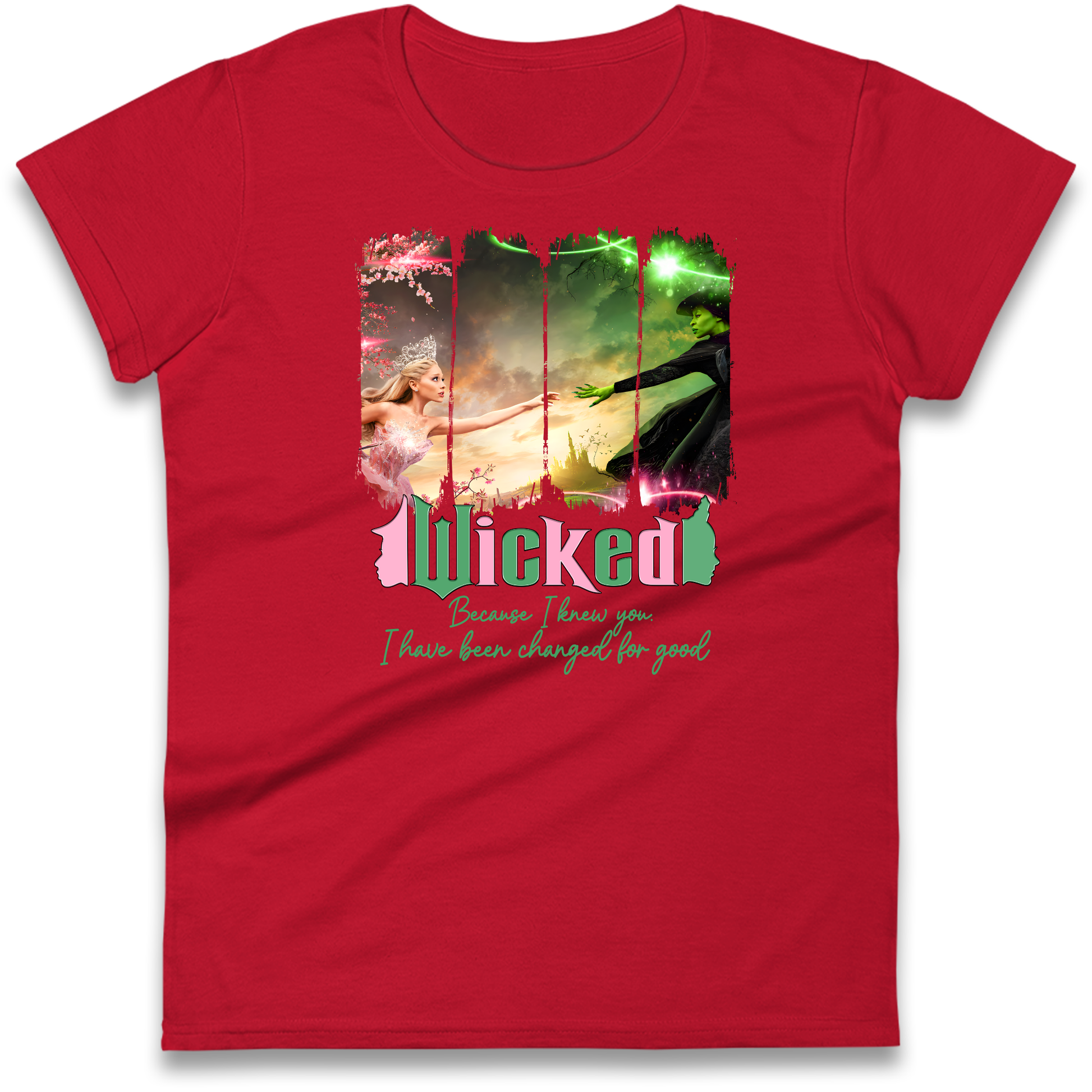 Wicked Because I Knew You Ladies T
Shirt