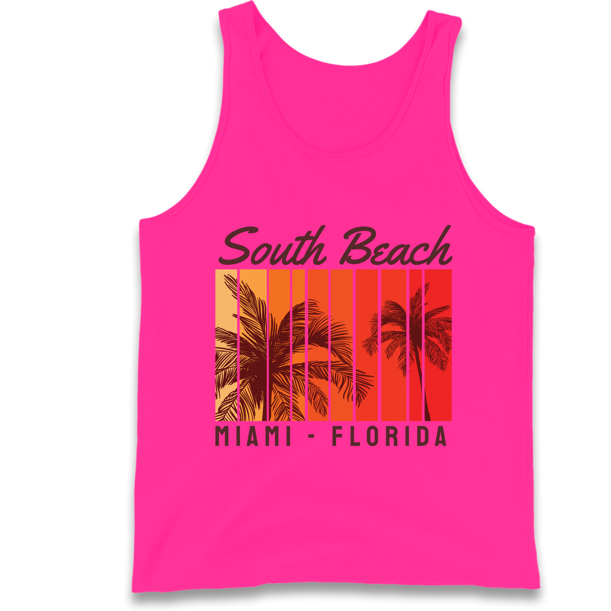 South Beach Miami Florida Tank Top