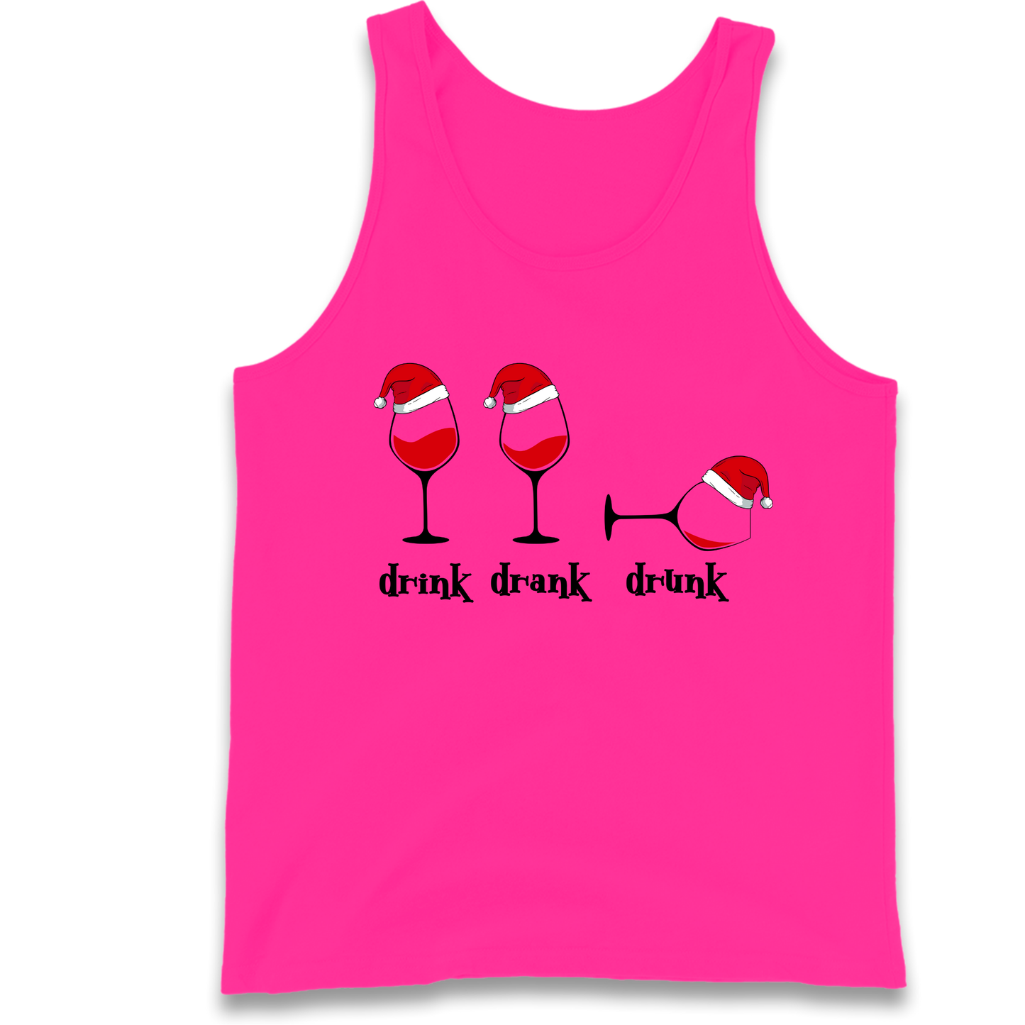Drink Drank Drunk Tank-Top