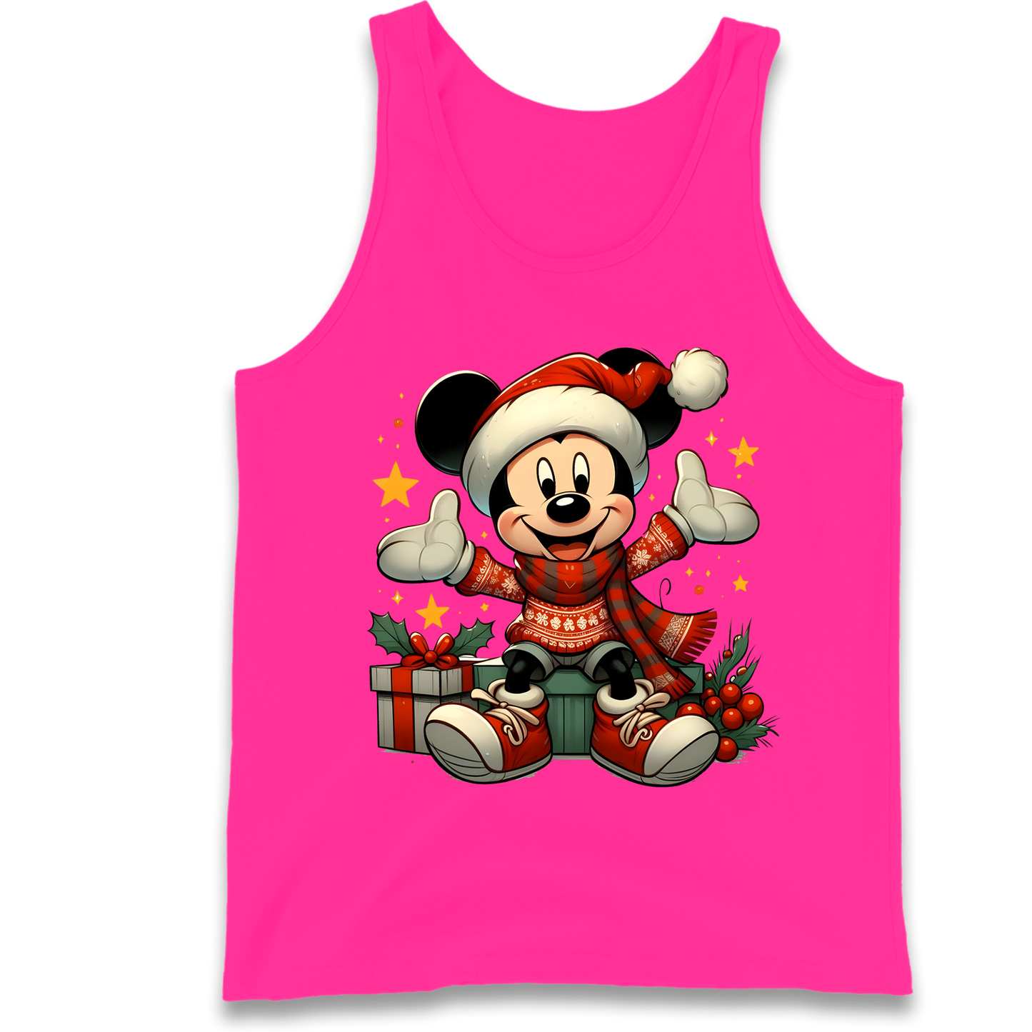 Micky Mouse Christmas Tank Top