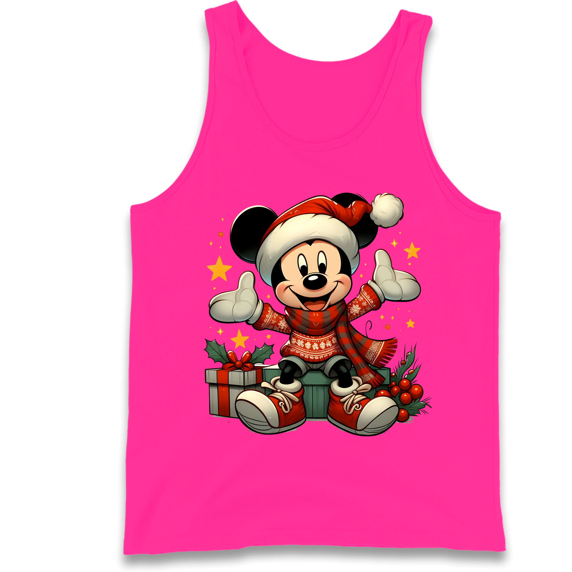 Micky Mouse Christmas Tank Top