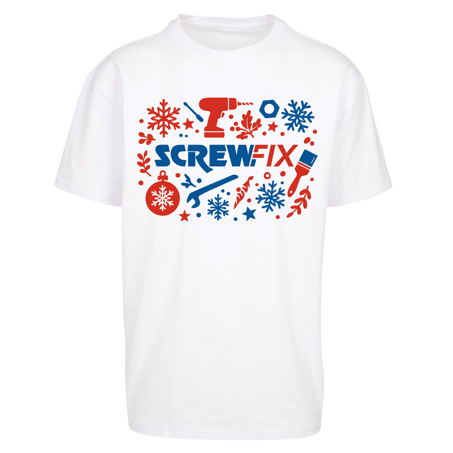 Screwfix Christmas Oversized T Shirts