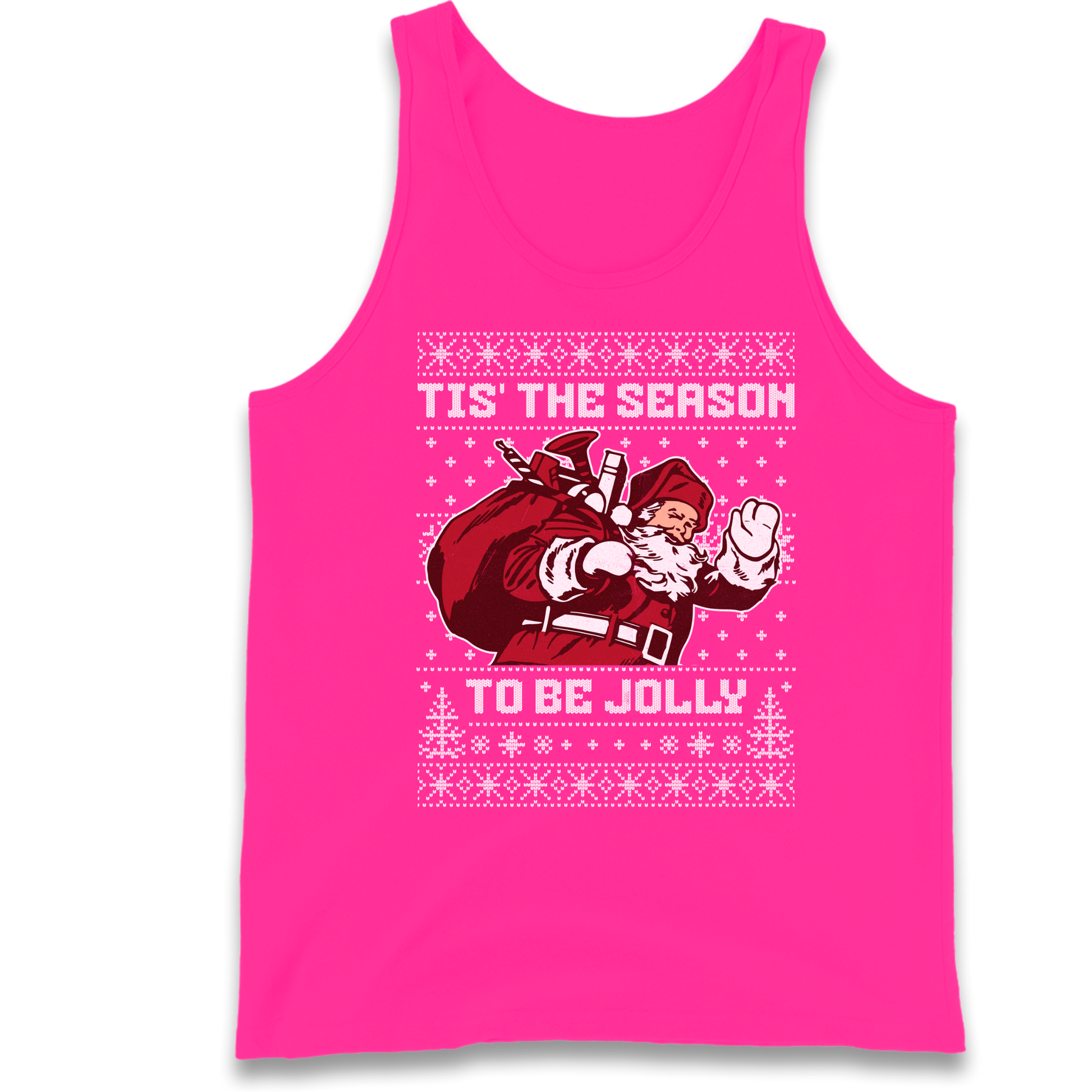 Tis The Season To Be Jolly Christmas Tank Top