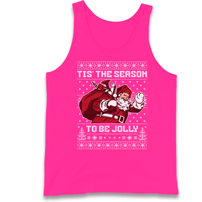 Tis The Season To Be Jolly Christmas Tank Top