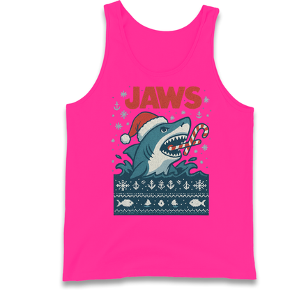 Jaws Christmas Tank Top
