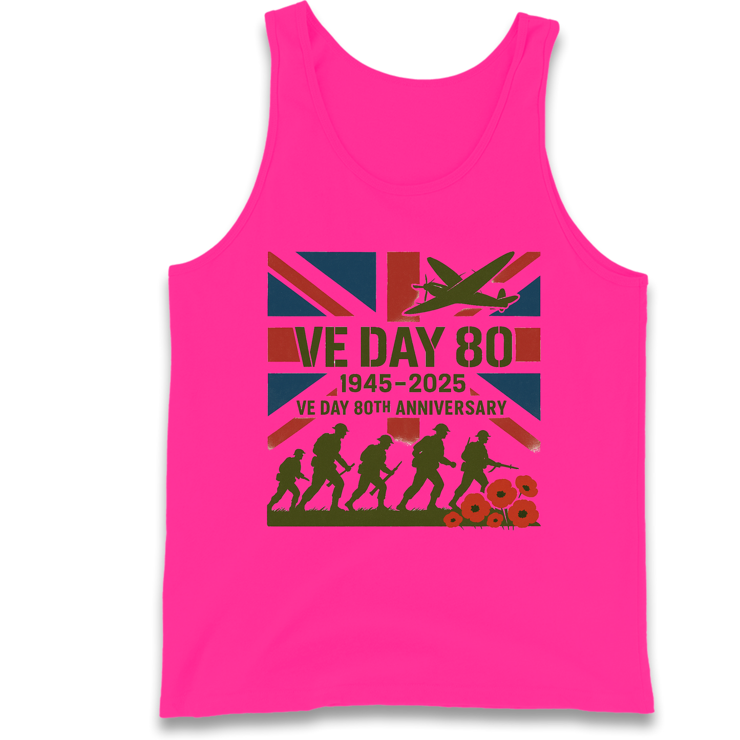 VE Day 80th Anniversary 1945 2025 Tank Top