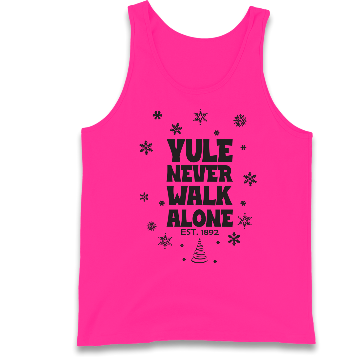 Yule Never Walk Alone Liverpool Christmas Tank Top