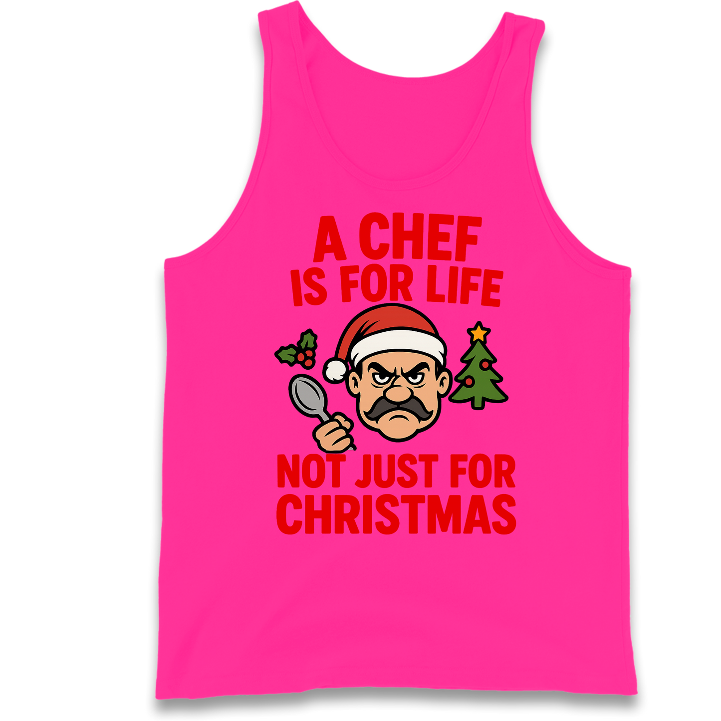 Chef Christmas Tank Top