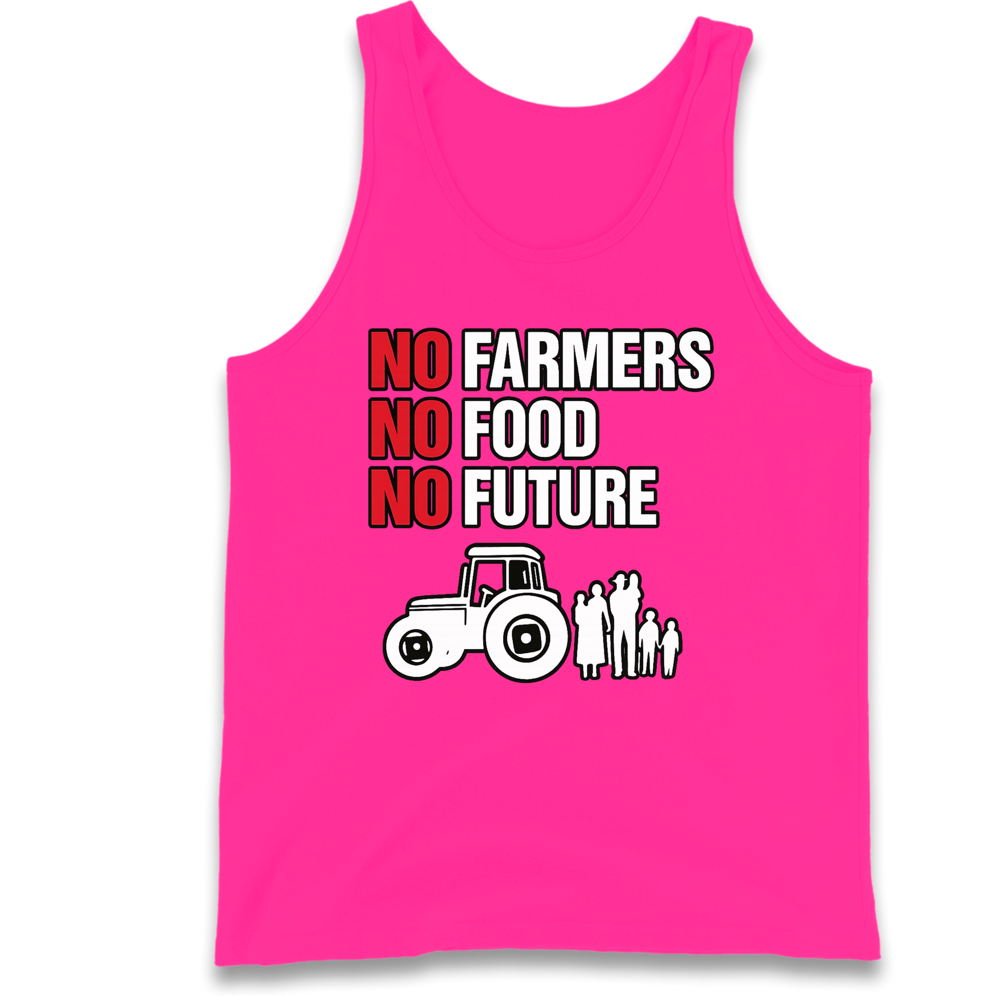 Farmers Agricultural Inheritance Tax Protest Tank Top