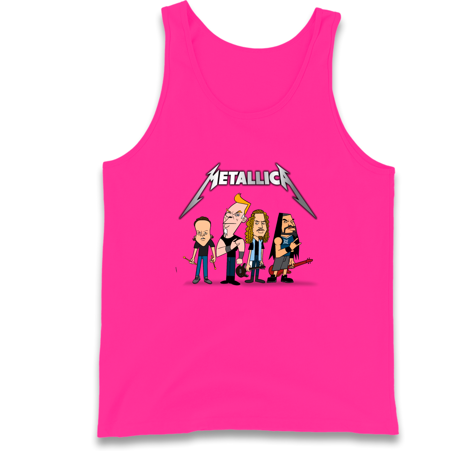Metallica Cartoon Tank Top