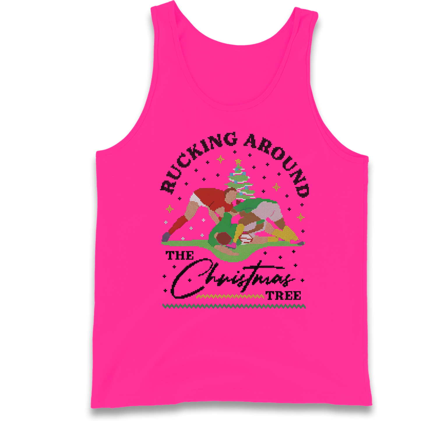 Rugby Christmas Tank Top