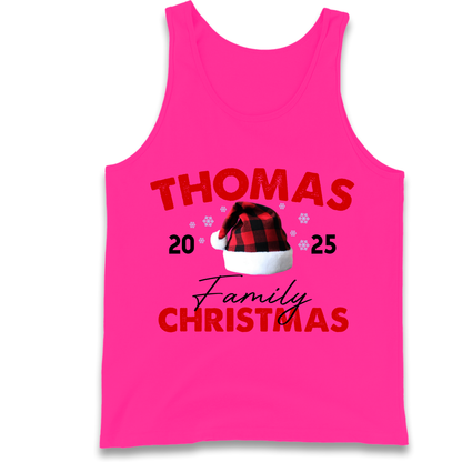 Thomas Family Christmas Tank Top