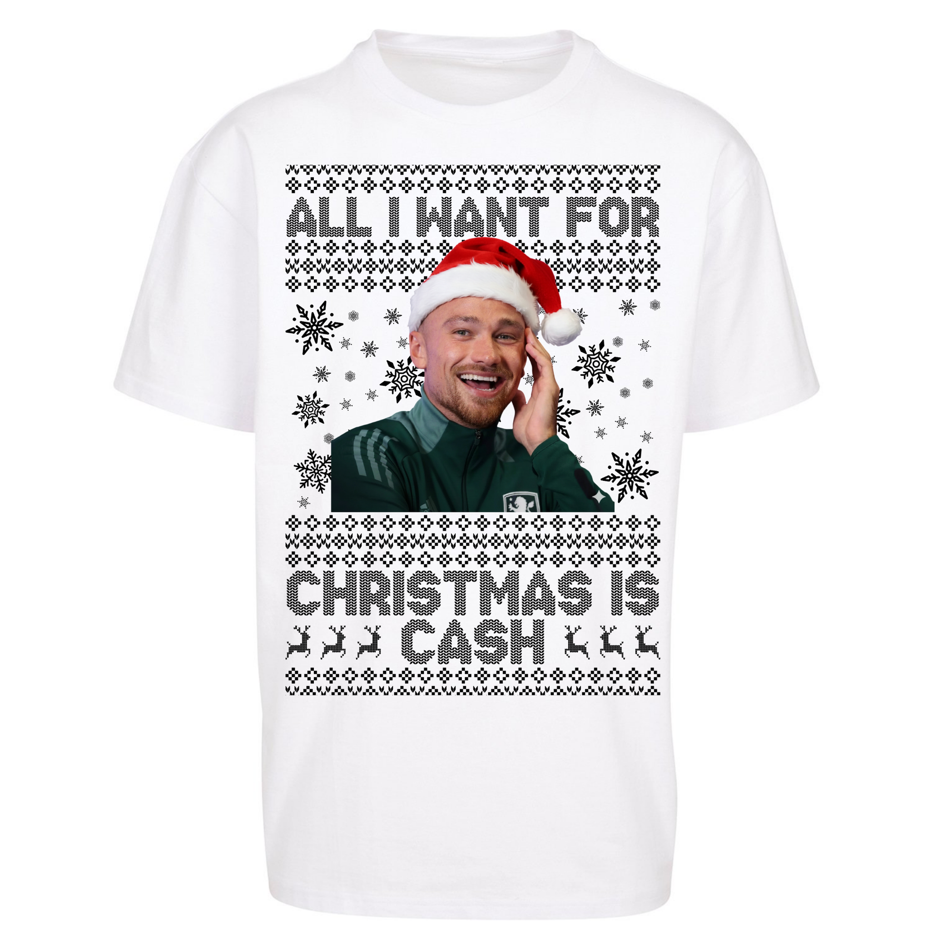 Matt Cash Christmas Oversized T Shirts