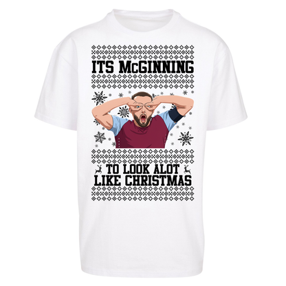 John McGinn Christmas Oversized T Shirts