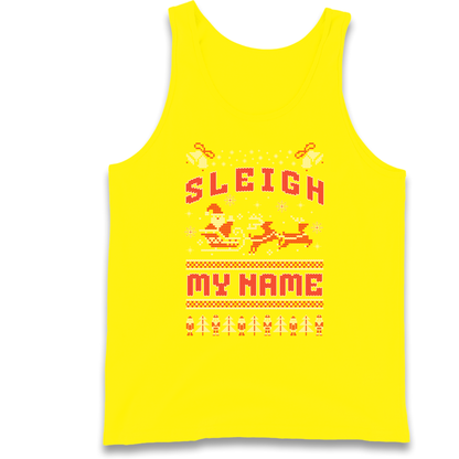 Sleigh My Name Christmas Tank Top