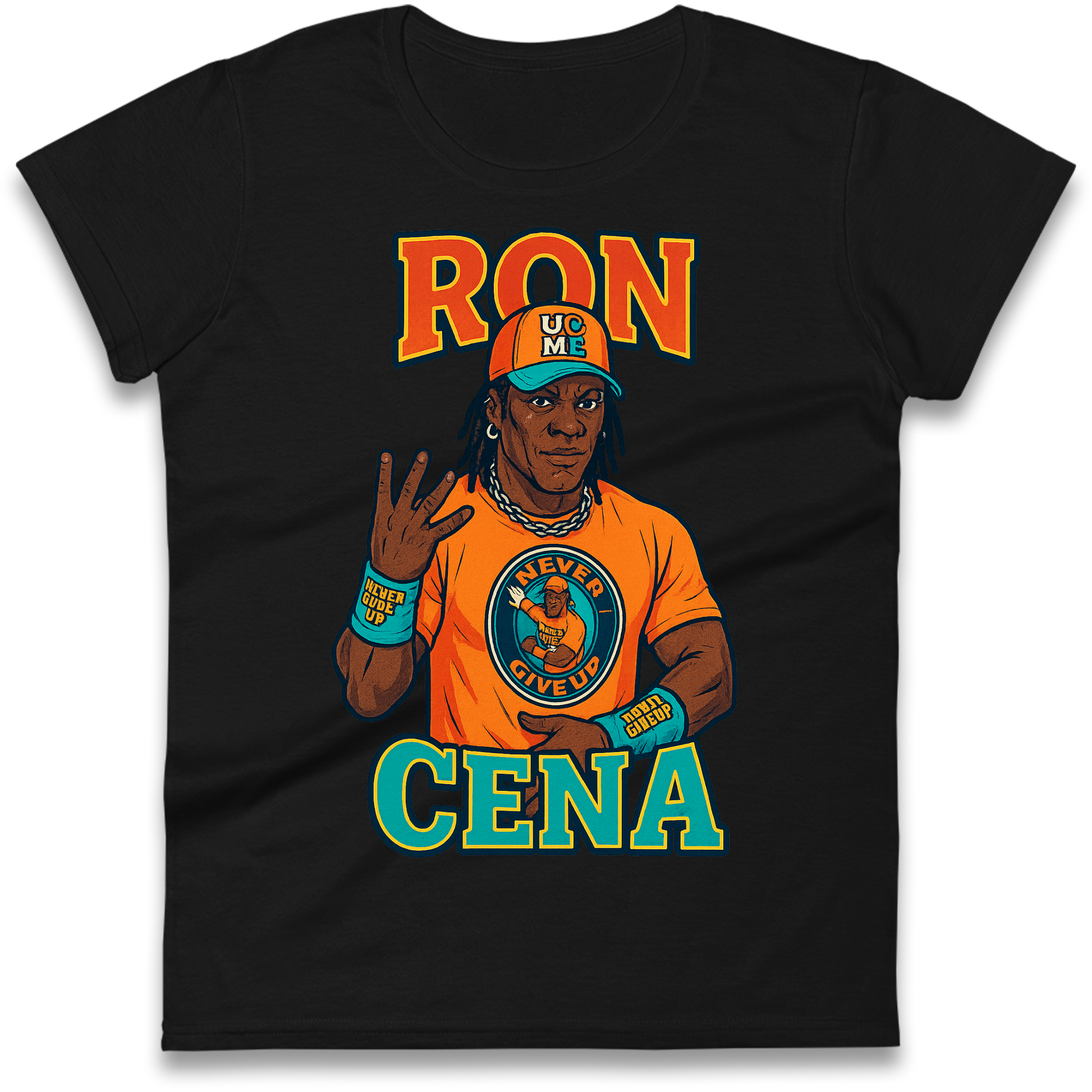 Ron Cena Ladies T Shirt 