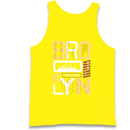 Brooklyn New York Urban District Tank Top