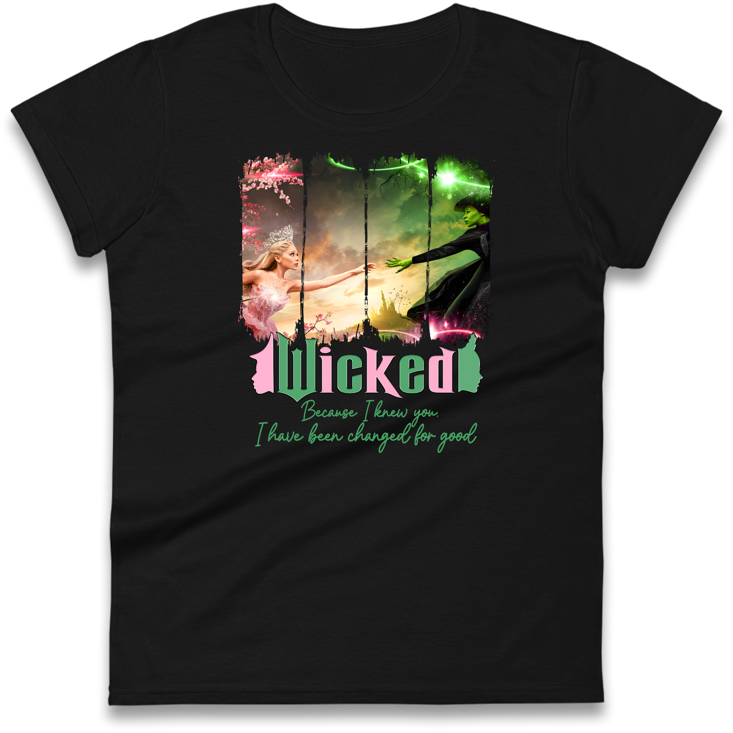 Wicked Because I Knew You Ladies T
Shirt