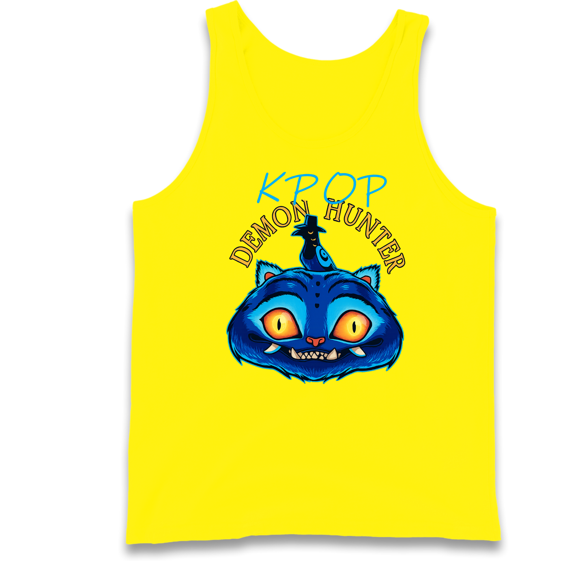 Kpop Demon Hunter Derpy Tiger Tank Top