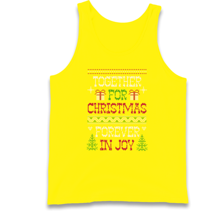 Together for Christmas Forever in Joy Christmas Tank Top