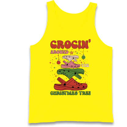Crockin Around the Christmas Tree Christmas Tank Top