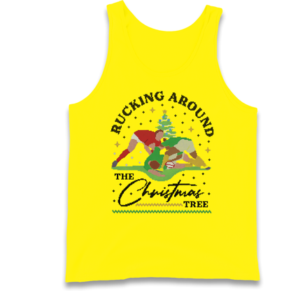 Rugby Christmas Tank Top