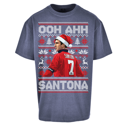 M'nchester United Christmas Oversized T Shirts