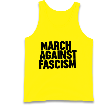 March Against Fascism Tank Top