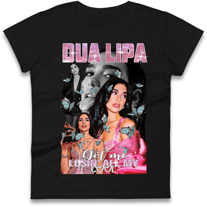 Dua Lipa Bootleg Ladies T Shirt 