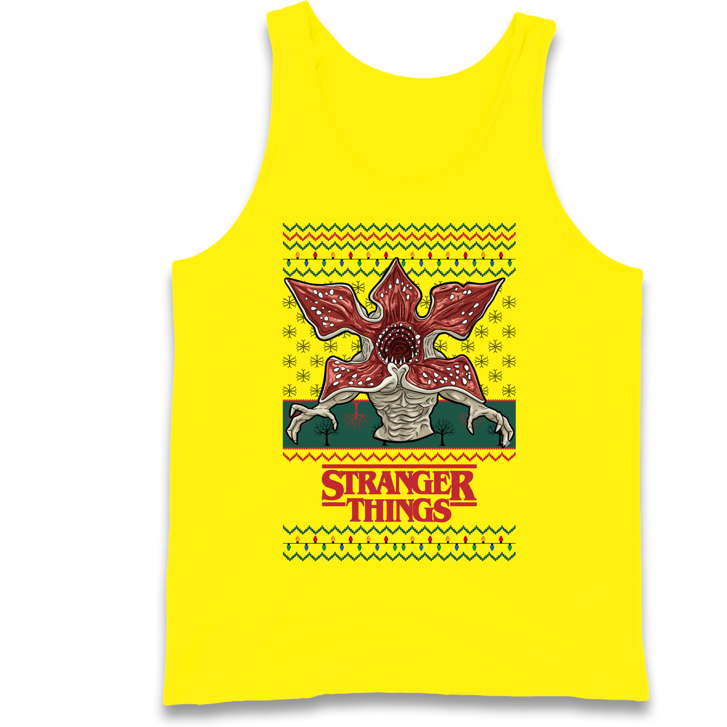 Demogorgon Christmas Tank Top
