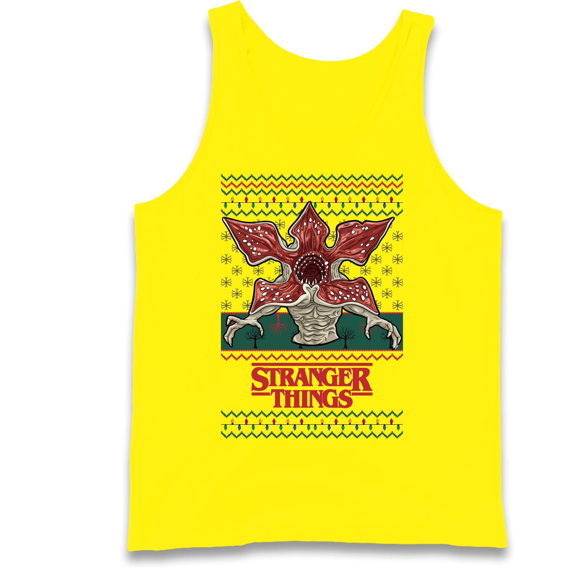 Demogorgon Christmas Tank Top