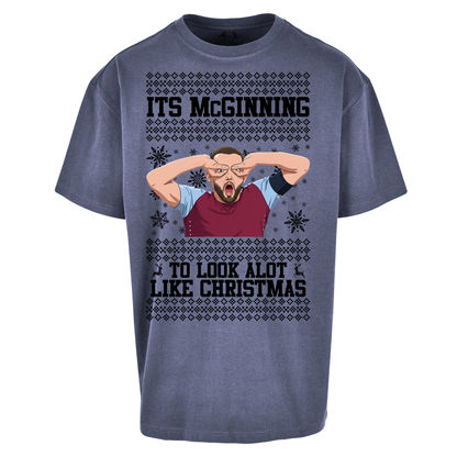 John McGinn Christmas Oversized T Shirts