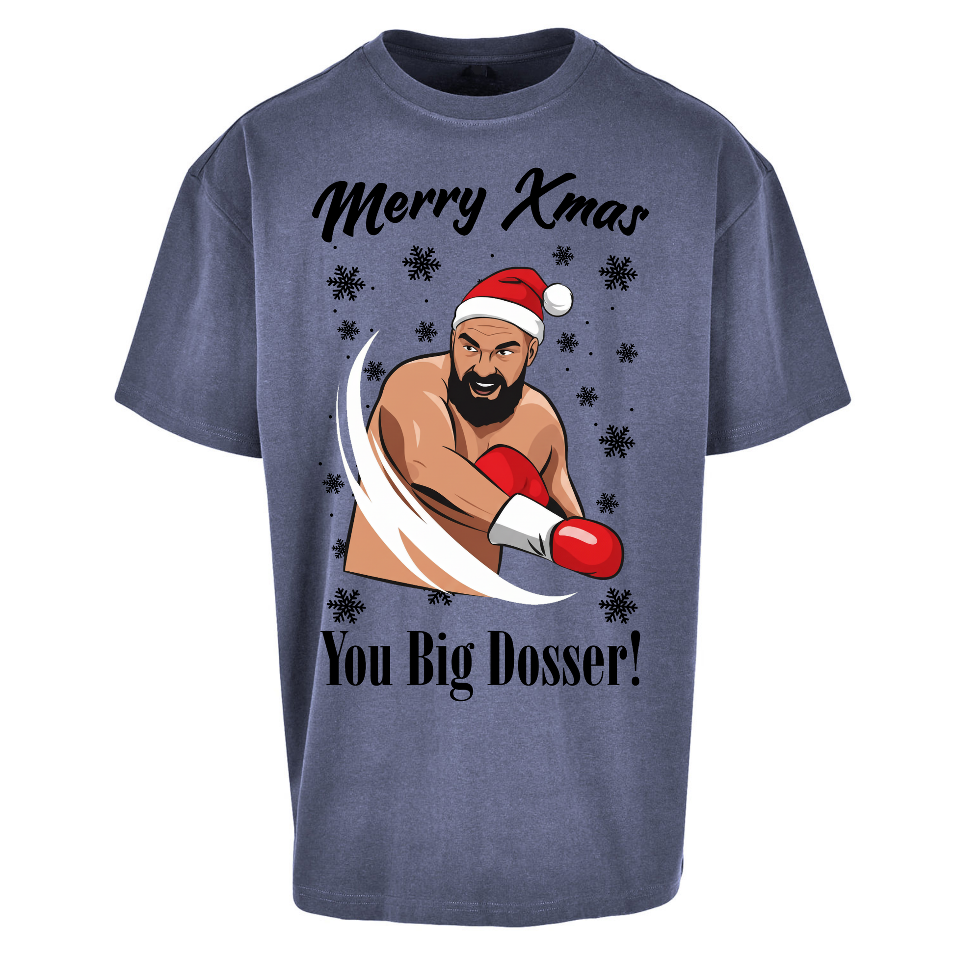 Tyson Fury Christmas Oversized T Shirts