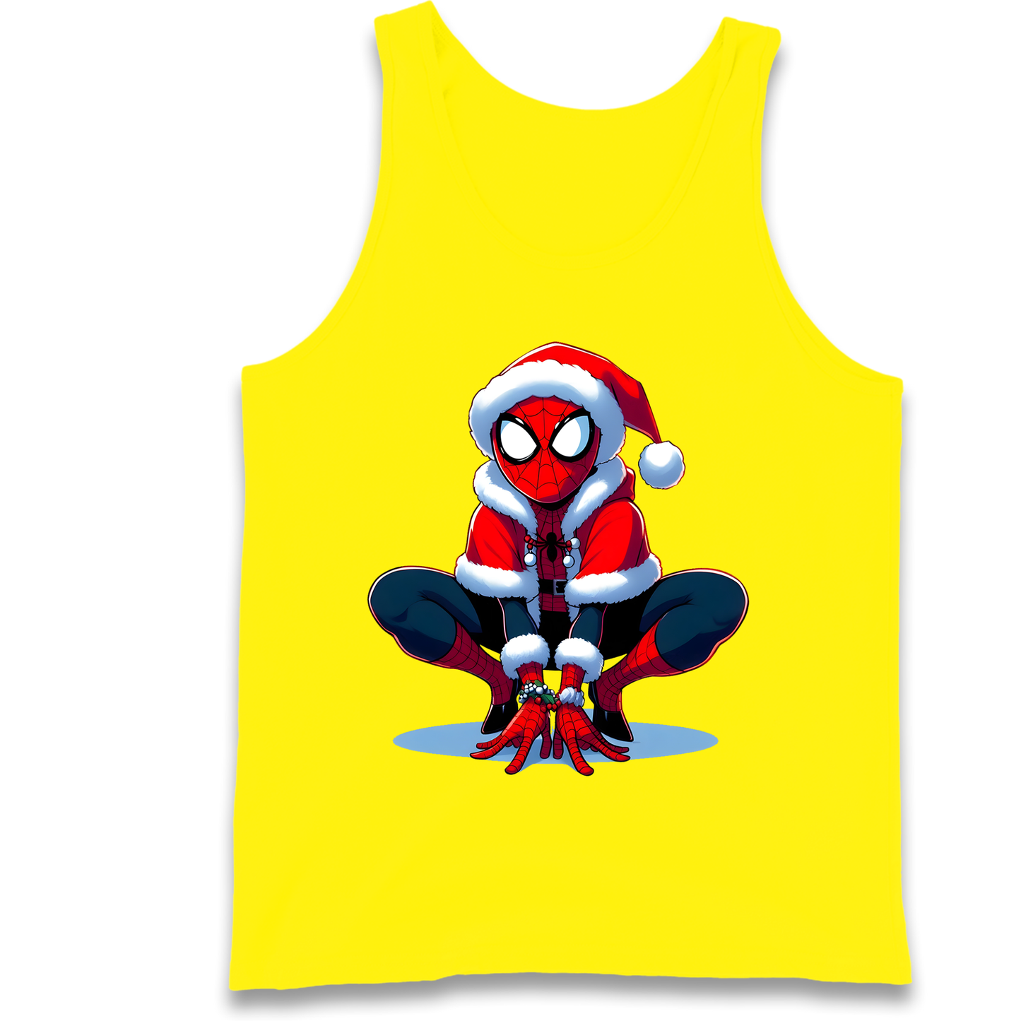 Spiderman Santa Tank Top