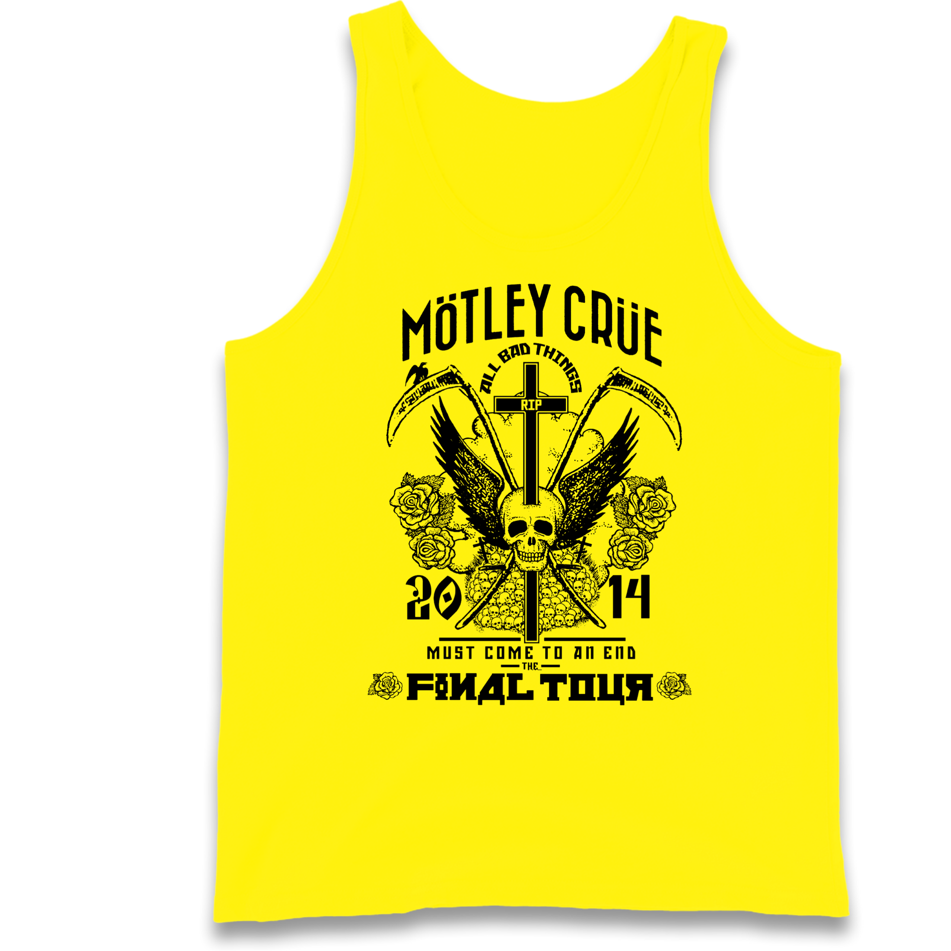 Motley Crue All Bad Things Tank Top