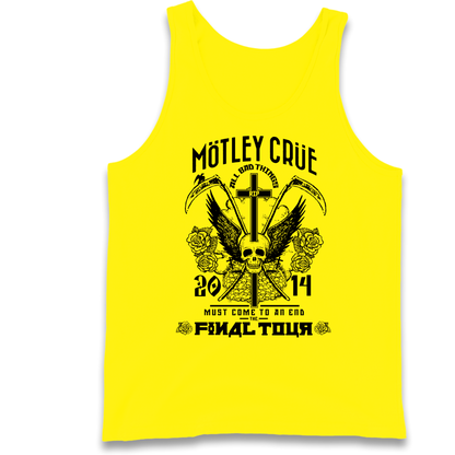 Motley Crue All Bad Things Tank Top
