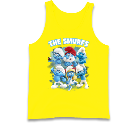 The Smurfs Bootleg Tank Top