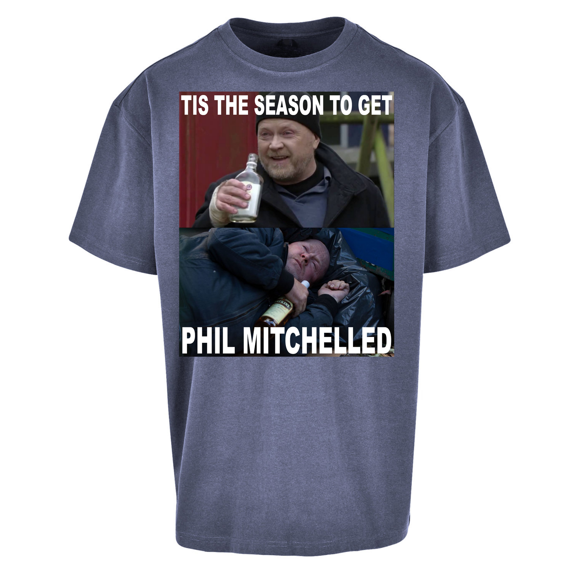 Phil Mitchell Christmas Oversized T Shirts