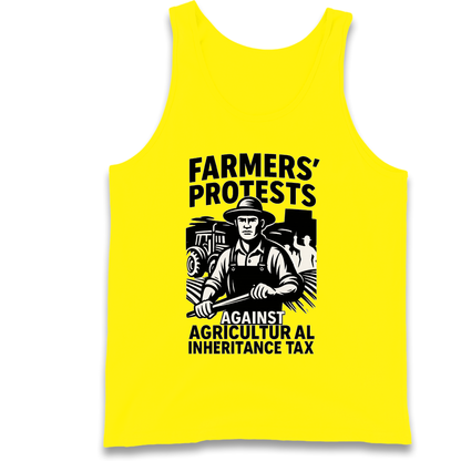 Farmers’ Protests Against Agricultural Inheritance Tax Tank Top