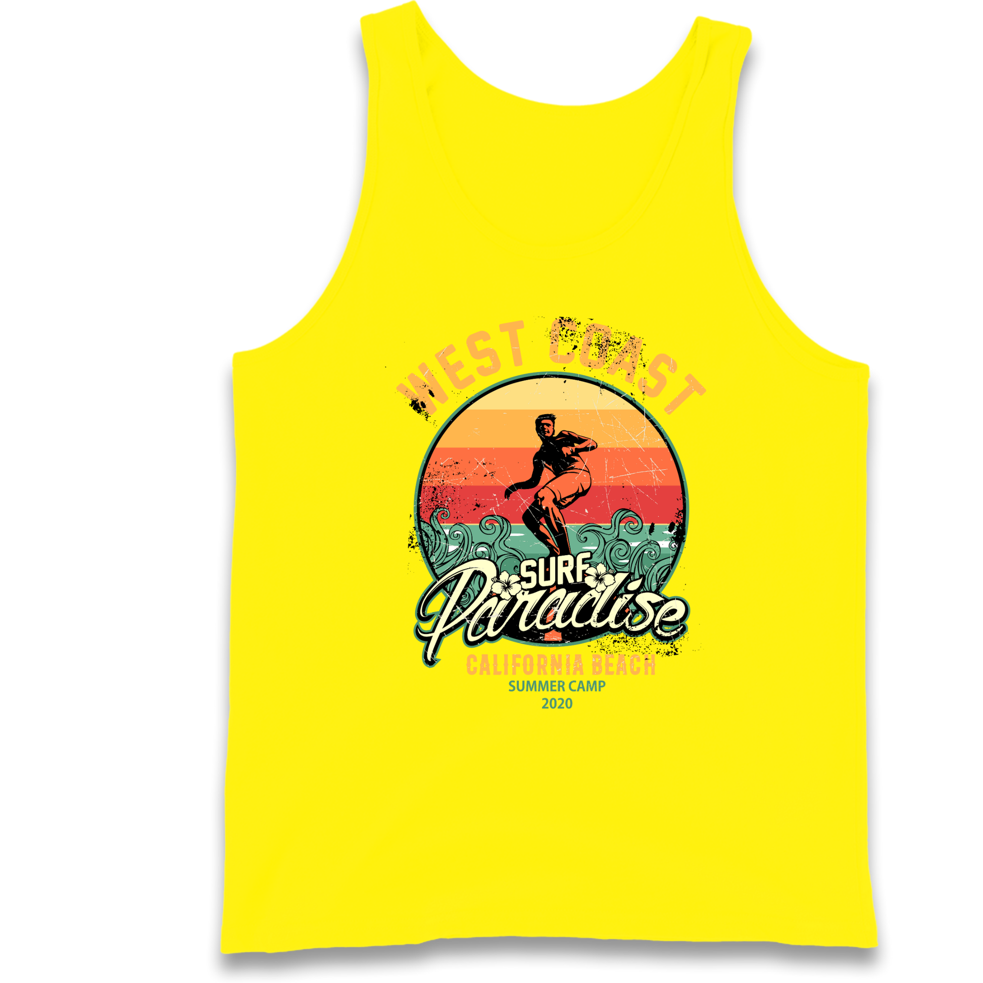 West Coast Surf Paradise Tank Top