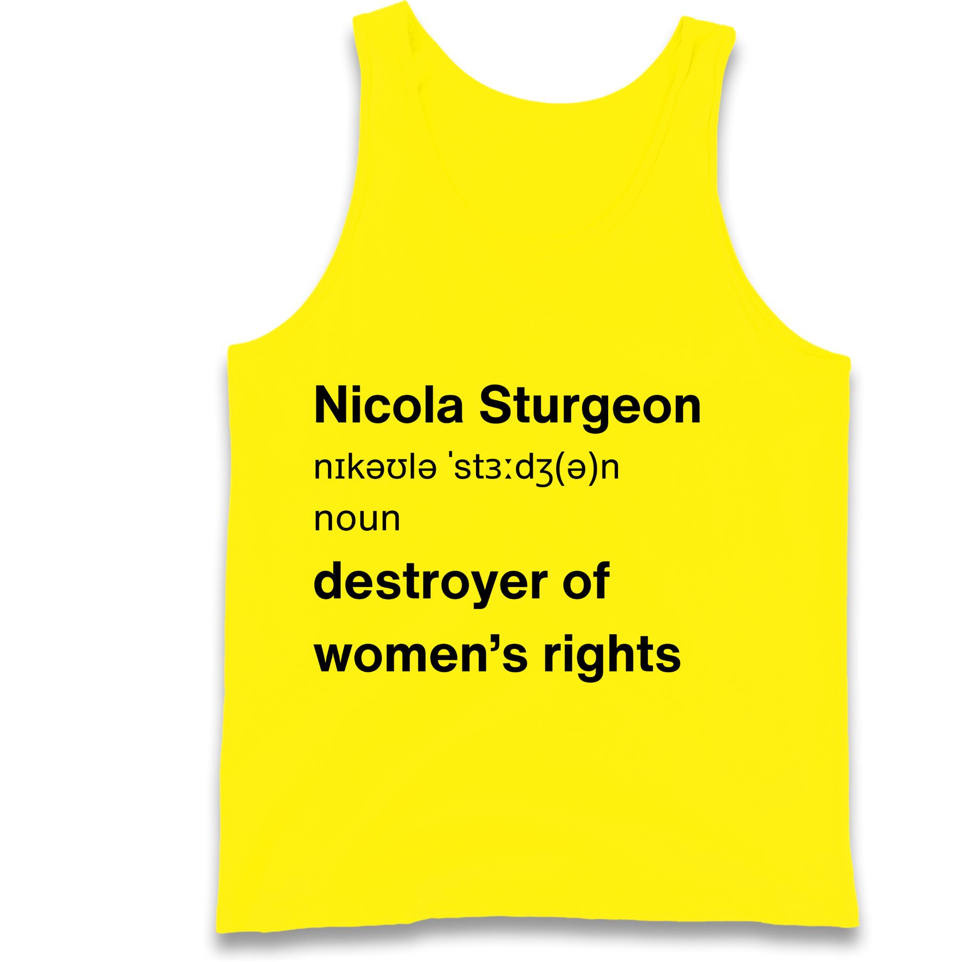 JK Rowling Nicola Sturgeon T Shirt Tank Top