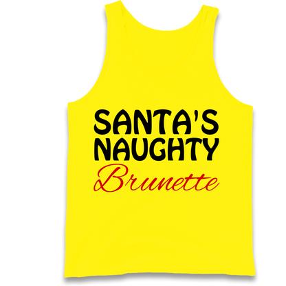 Naughty Brunette Tank-Top