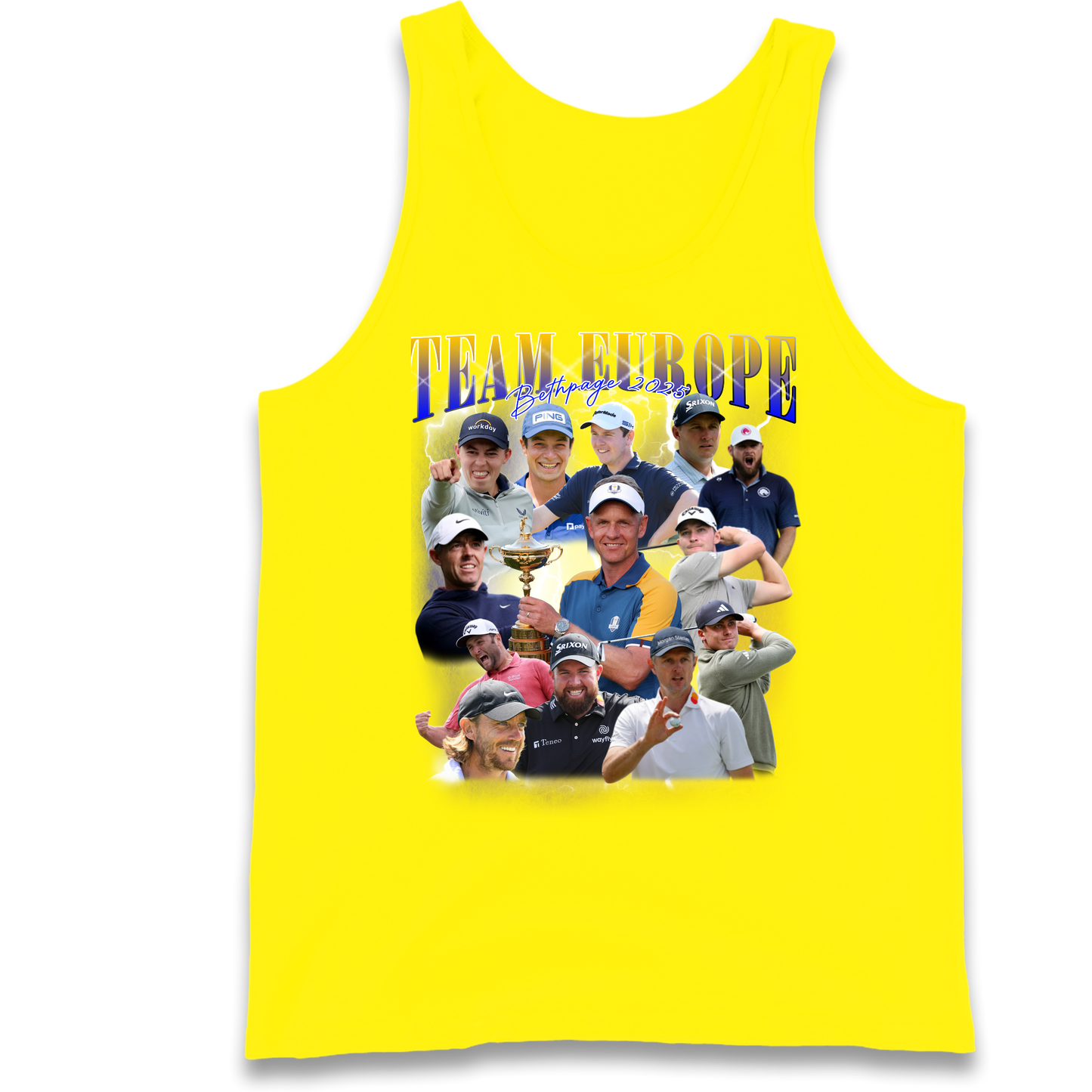 Ryder Cup 2025 Team Europe Tank Top