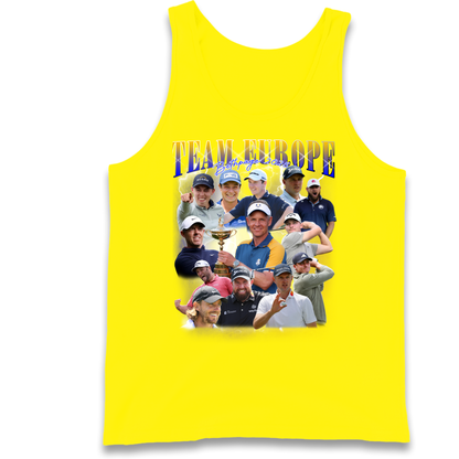 Ryder Cup 2025 Team Europe Tank Top