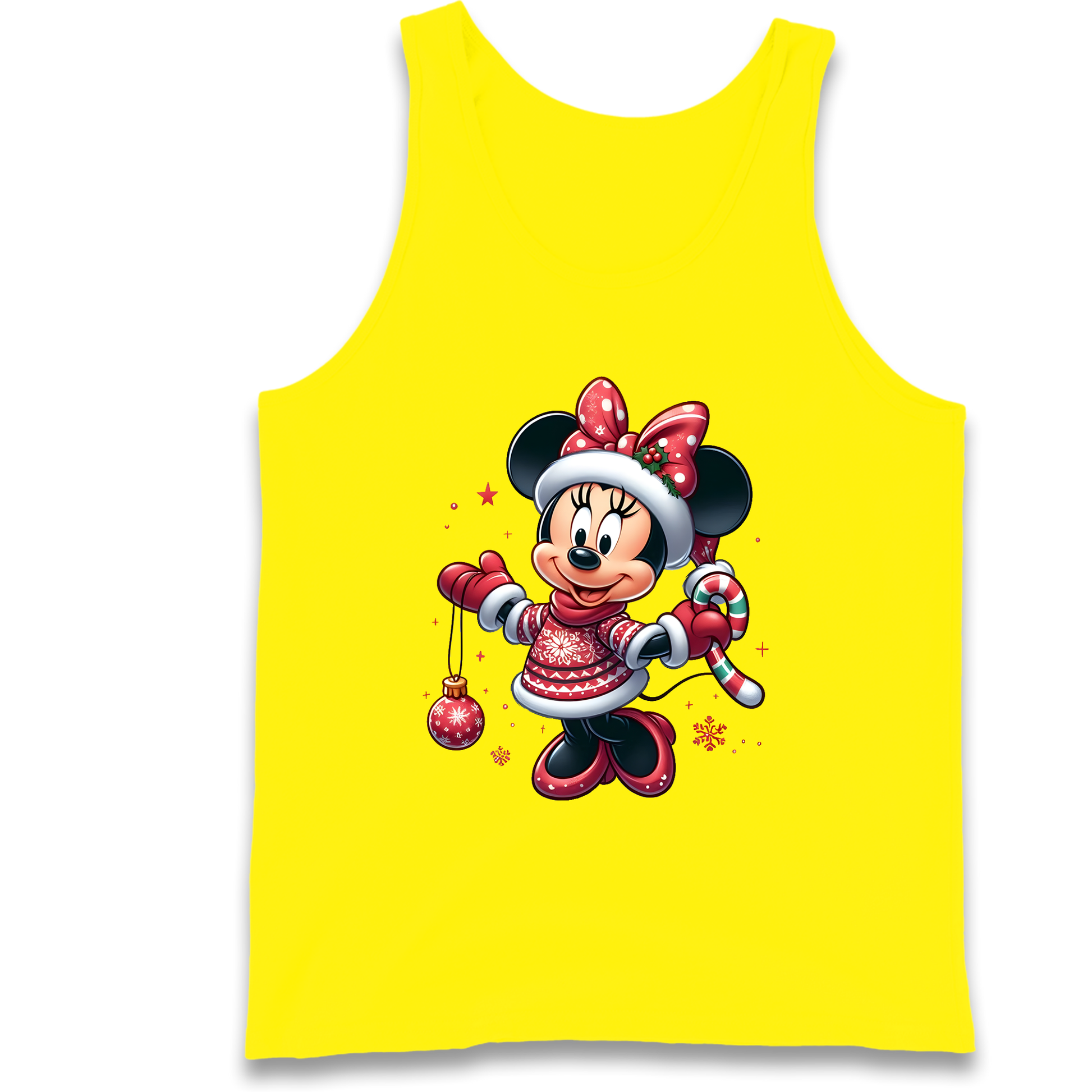Mini Mouse Christmas Tank Top