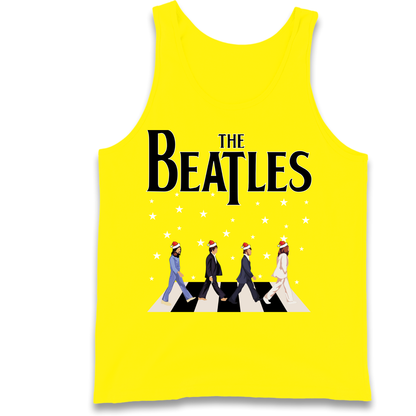 The Beatles Abbey Road Christmas Tank Top